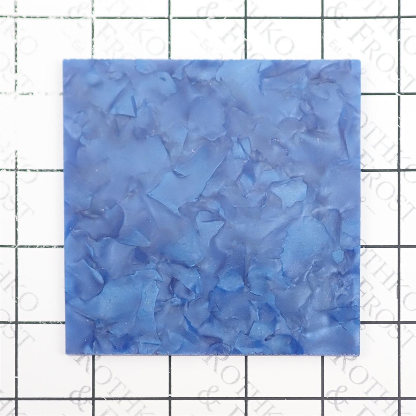 Incudo Sky Blue Pearloid Acrylic Sheet - 300x200x3mm (11.8x7.87x0.12")