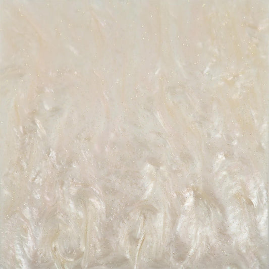 Incudo Beige Glittering Pearl Acrylic Sheet - 600x400x3mm