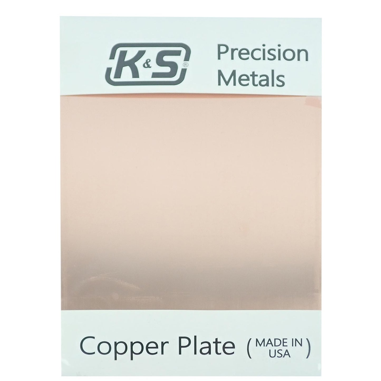 K&S Metals 6603 Copper Etching Plate (6x9") .050"