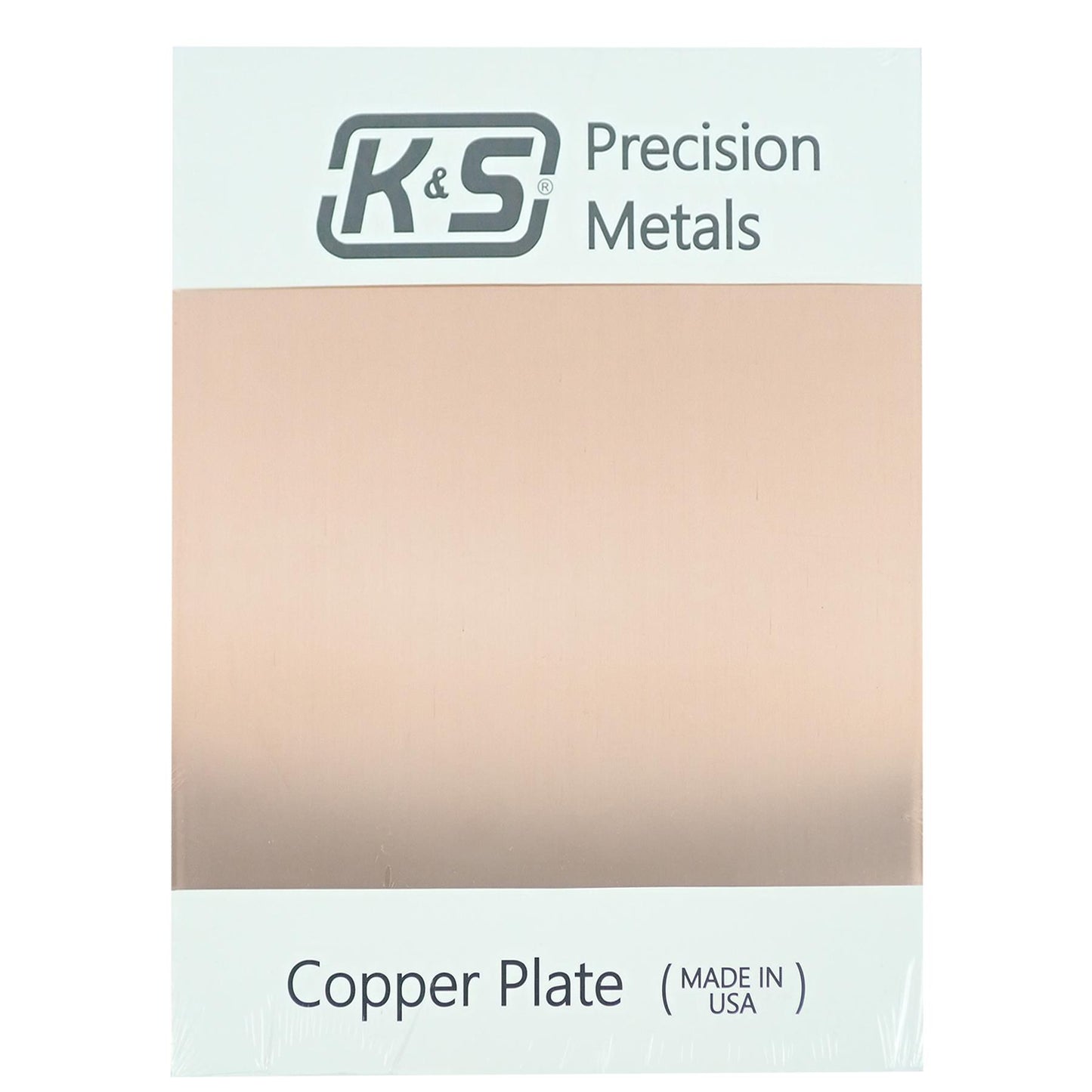 K&S Metals 6604 Copper Etching Plate (8x10") .050"