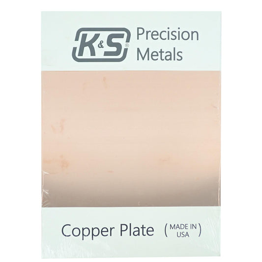 K&S Metals 6535 Copper Punch Metal Sheet (9x12") .016"