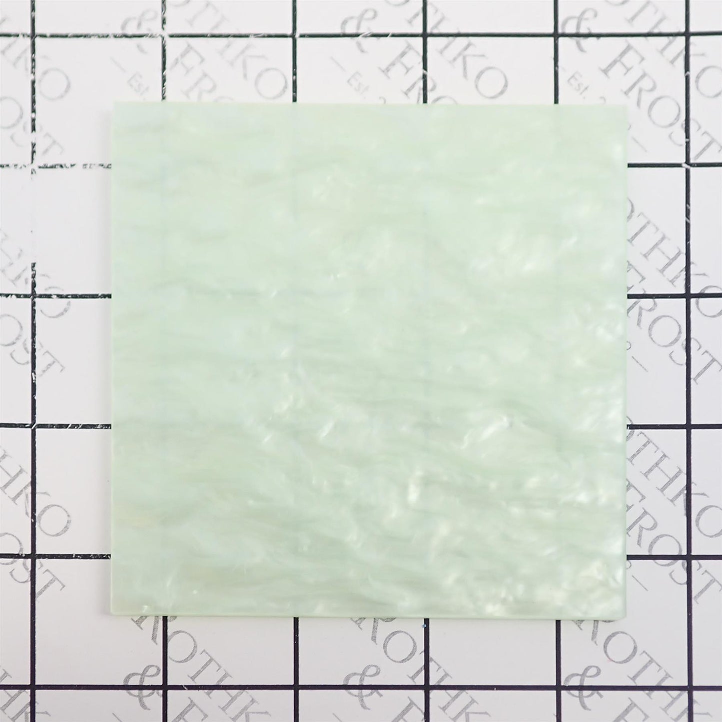 Incudo Regency Green Pearl Acrylic Sheet - 400x300x3mm (15.7x11.81x0.12")