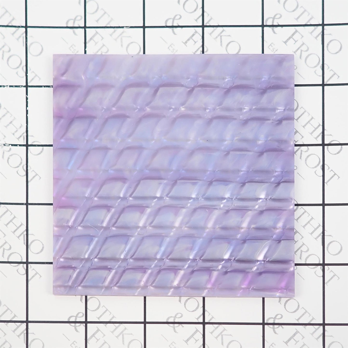 Incudo Lilac Purple Snakeskin Acrylic Sheet - 250x150x3mm