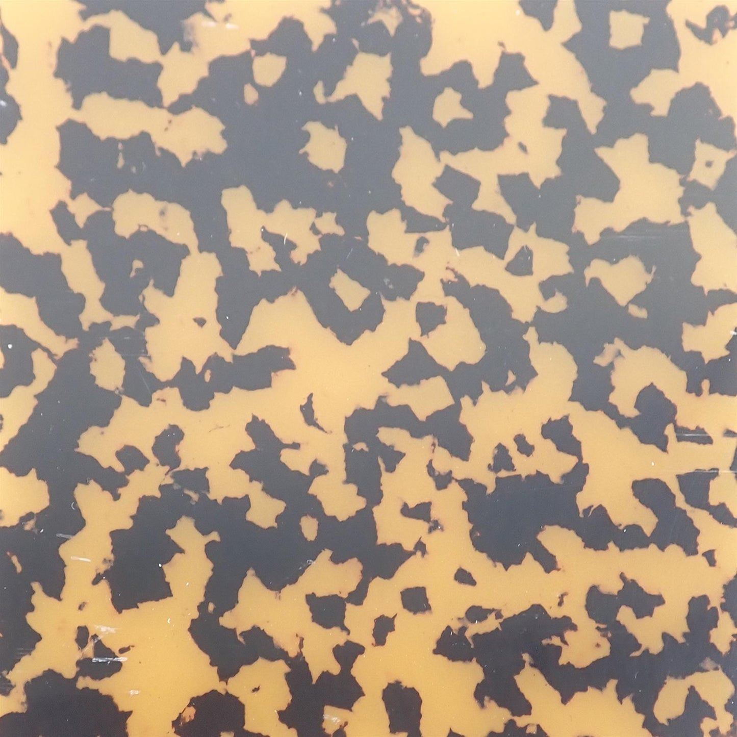 Incudo Dark Spotted Tortoiseshell Celluloid Laminate Acrylic Sheet - 250x150x3mm