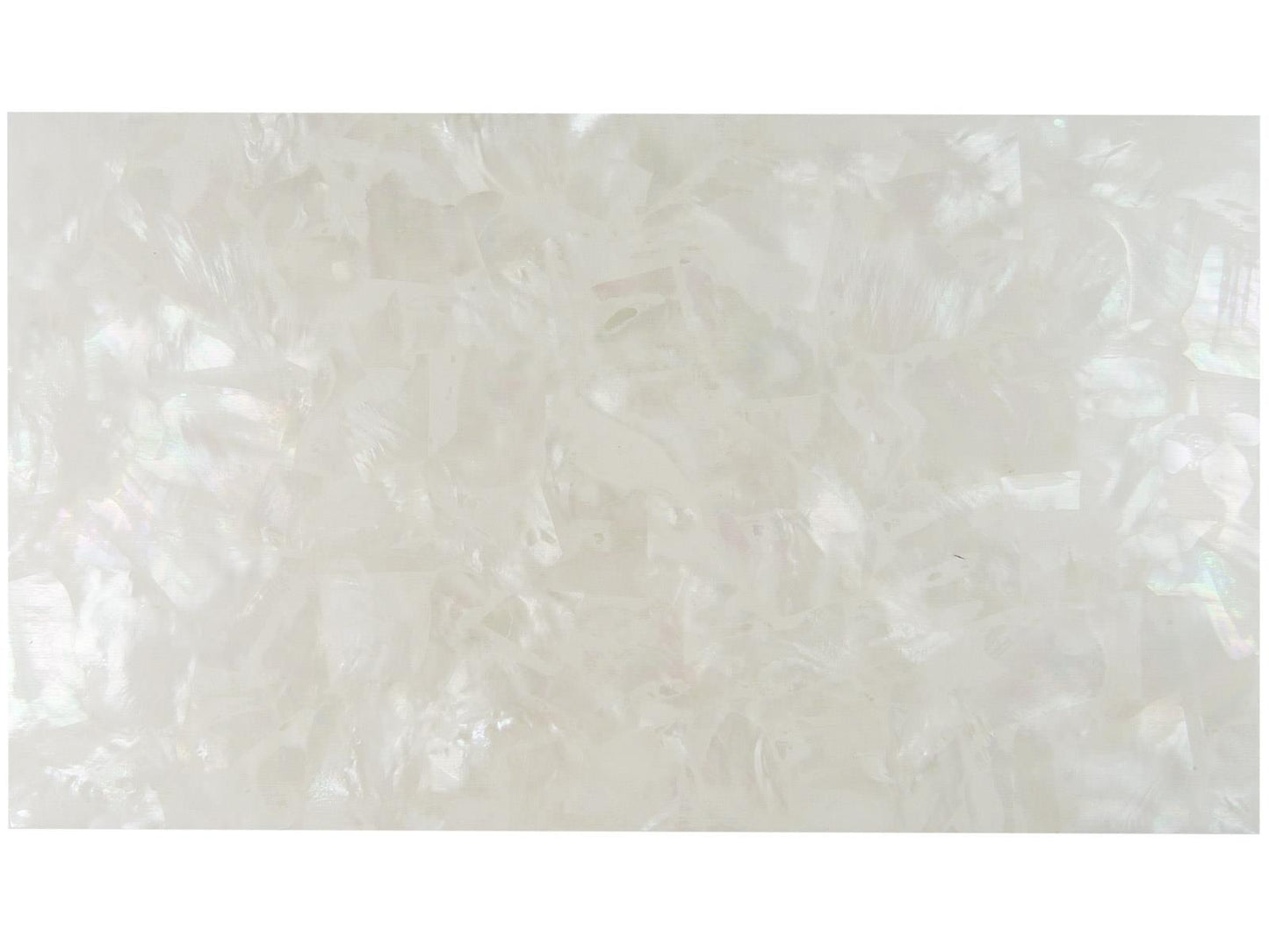 Incudo White Shard Mother of Pearl Laminate Shell Veneer - 240x140x0.15mm
