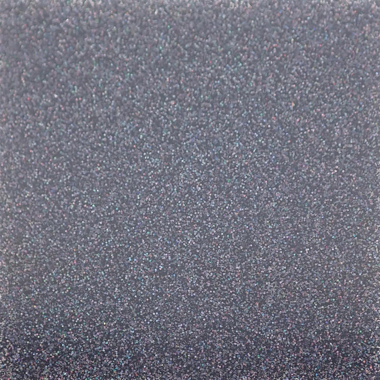 Incudo Black 2-Sided Holographic Glitter Acrylic Sheet - 98x98x3mm (3.9x3.86x0.12"), Sample