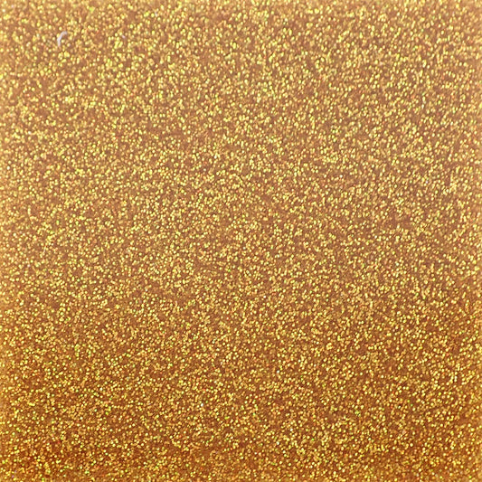 Incudo Dark Gold Holographic Glitter Acrylic Sheet - 500x300x3mm