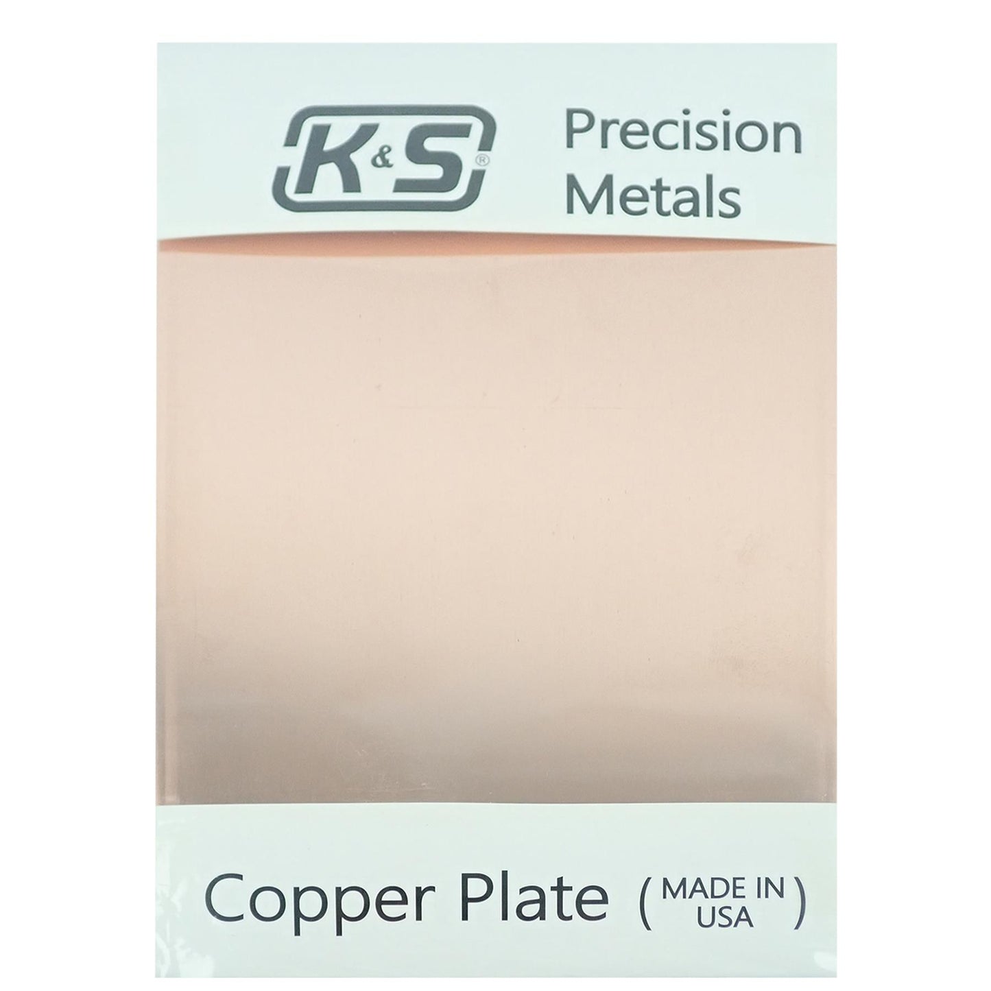 K&S Metals 6612 Copper Etching Plate (6x9") .064"