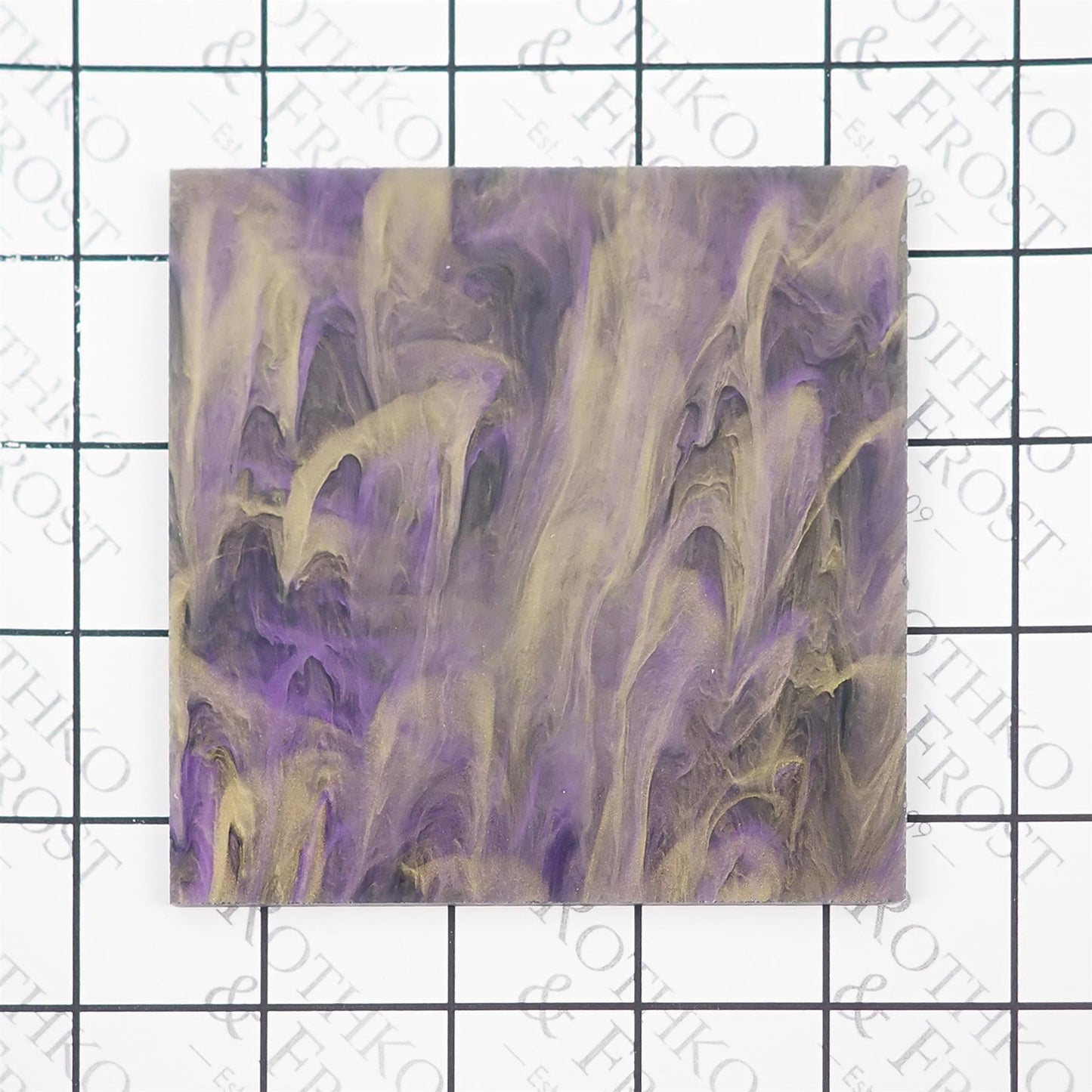Incudo Golden Lilac Smoky Acrylic Sheet - 300x200x3mm (11.8x7.87x0.12")
