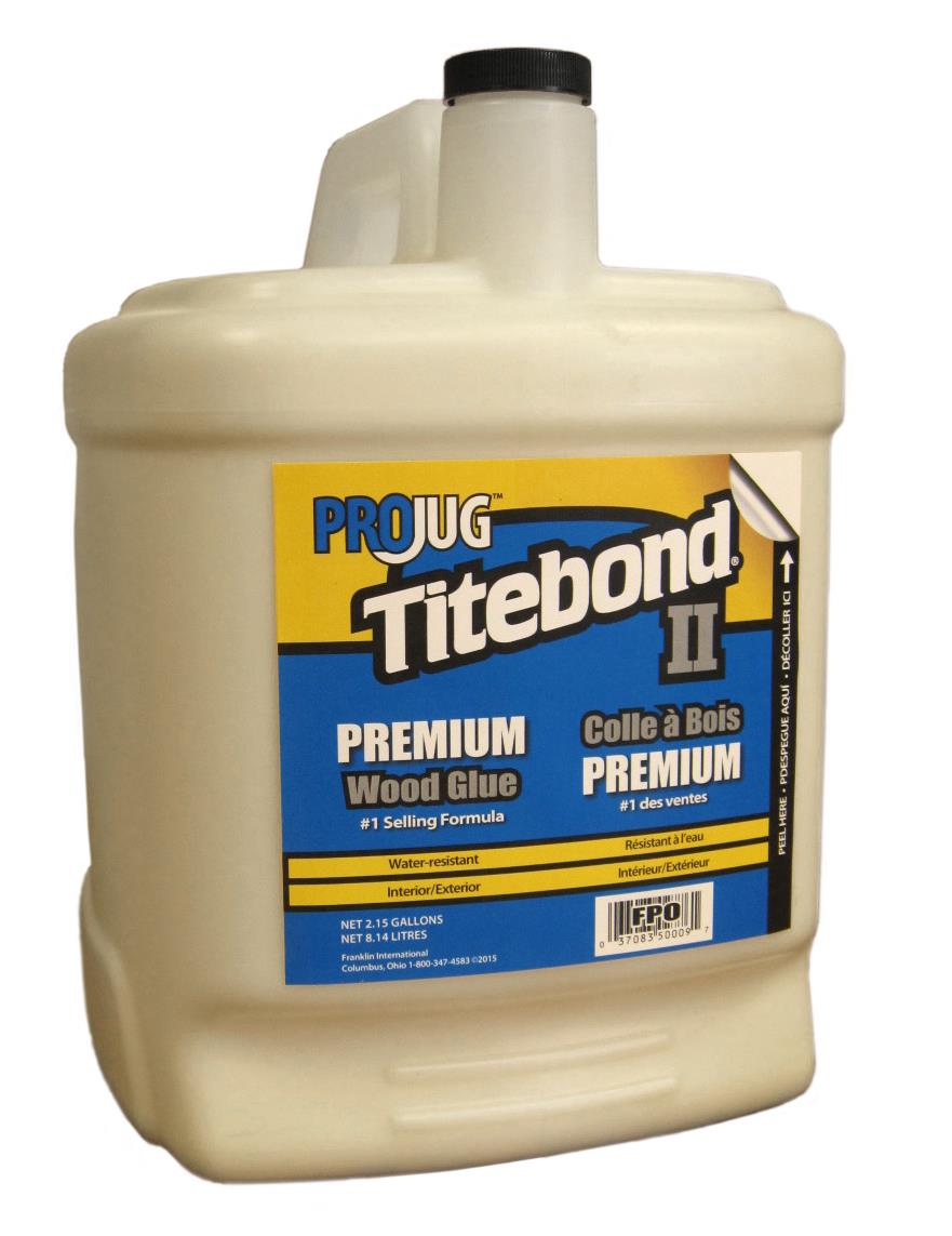 Titebond 50009 II Premium Wood Glue (2.15Gallon) 8.14 litre Projug