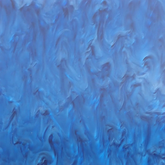 Incudo Blue Pearl Acrylic Sheet - 400x300x3mm (15.7x11.81x0.12")