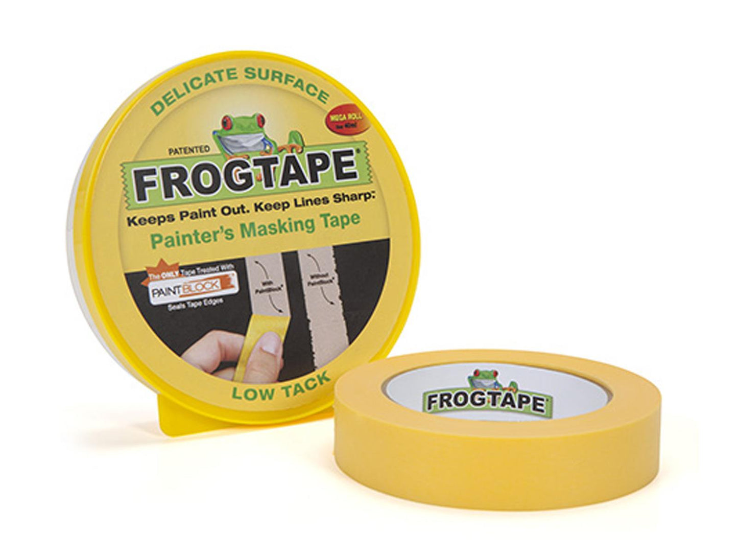 FrogTape Yellow Delicate Masking Tape - 41.1m x 24mm (134.8'x0.94")