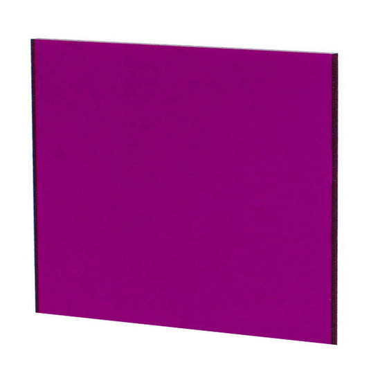 Incudo Purple Transparent Acrylic Sheet - 300x200x3mm (11.8x7.87x0.12")