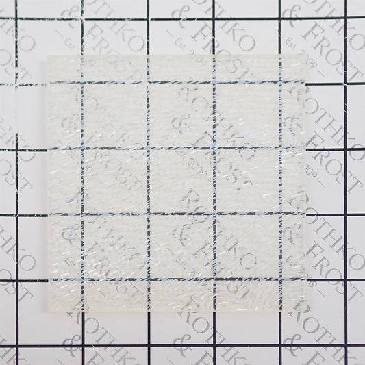 Incudo White Confetti Celluloid Laminate Acrylic Sheet - 400x300x3mm (15.7x11.81x0.12")