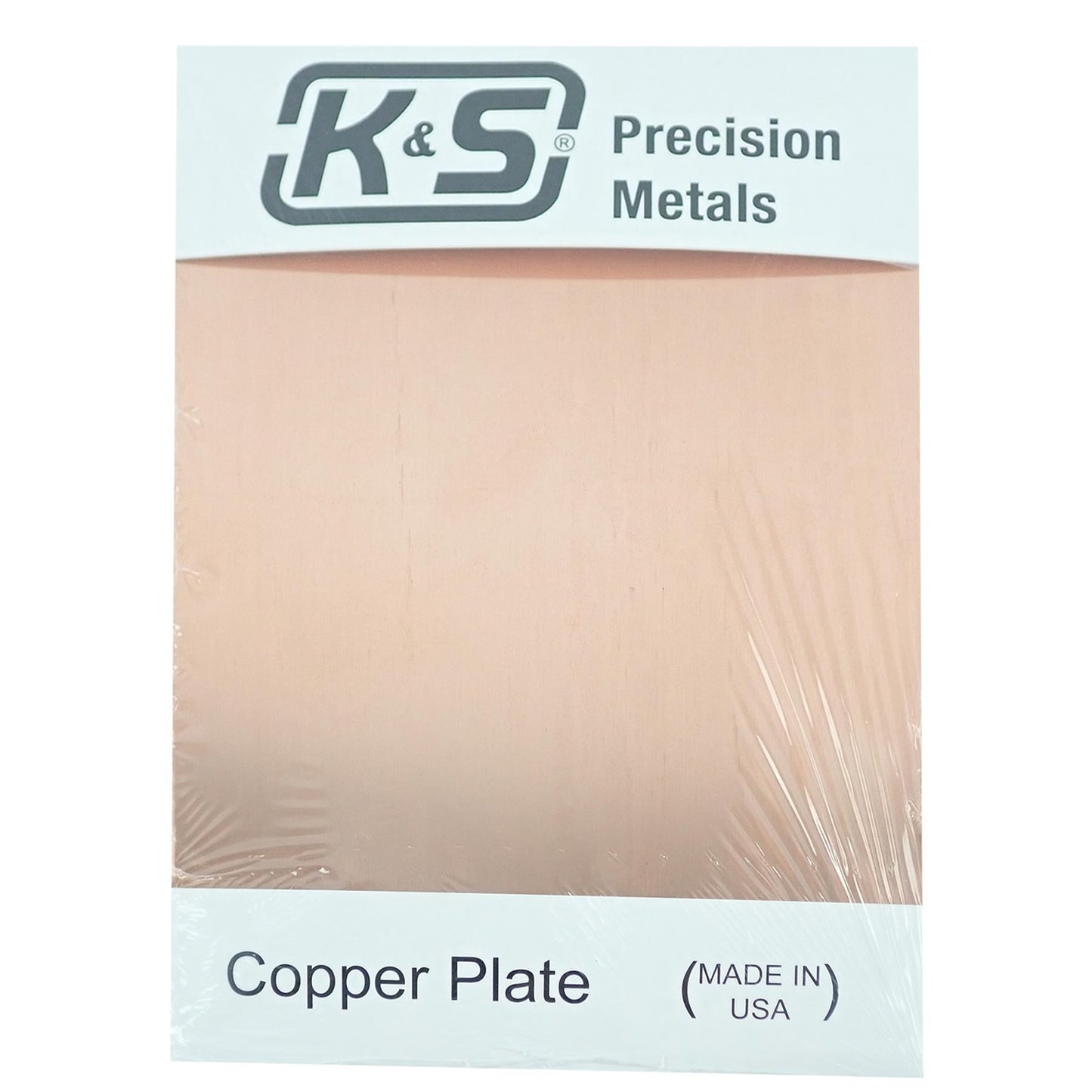 K&S Metals 6602 Copper Etching Plate (5x7") .050"
