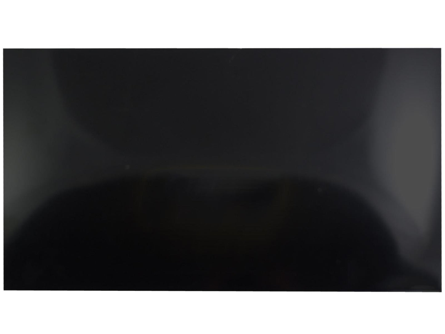 Luthitec Black Plain Bakelite Sheet - 390x225x2mm (15.4x8.86x0.08")