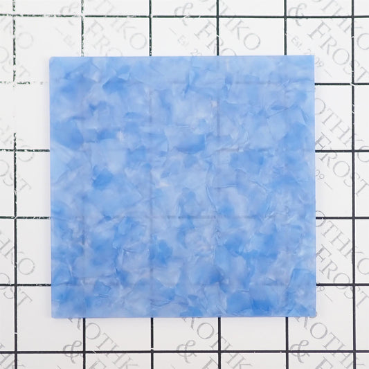 Incudo Steel Blue Pearloid Acrylic Sheet - Sample