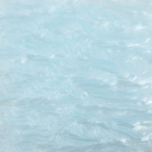 Incudo Baby Blue Pearl Acrylic Sheet - 250x150x3mm