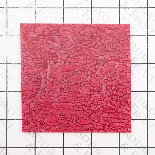 Incudo Red Lava Pearl Acrylic Sheet - 300x200x3mm (11.8x7.87x0.12")