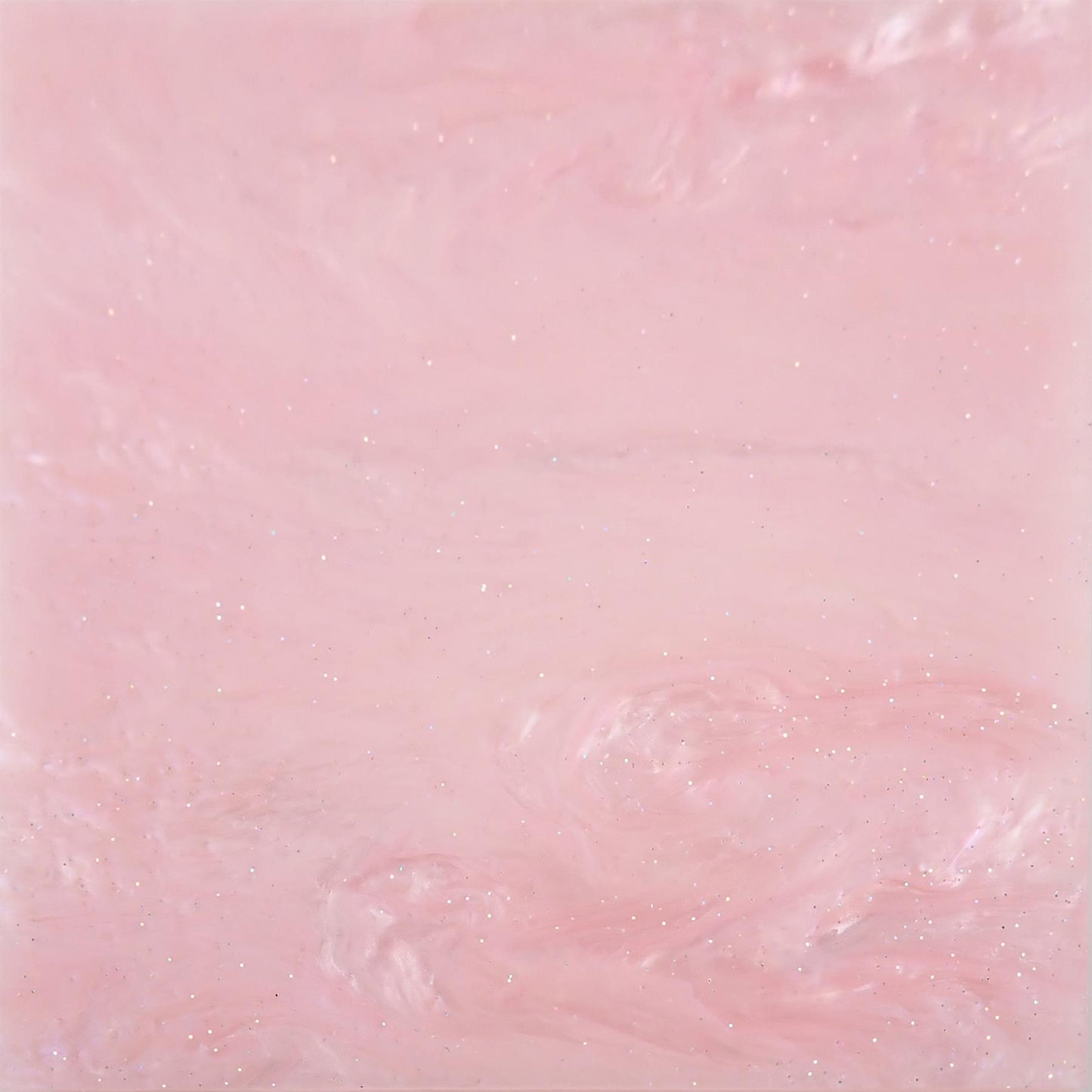 Incudo Baby Pink Glittering Smoky Acrylic Sheet - 300x200x3mm (11.8x7.87x0.12")