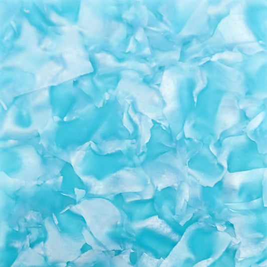 Incudo Cyan Pearloid Acrylic Sheet - 250x150x3mm