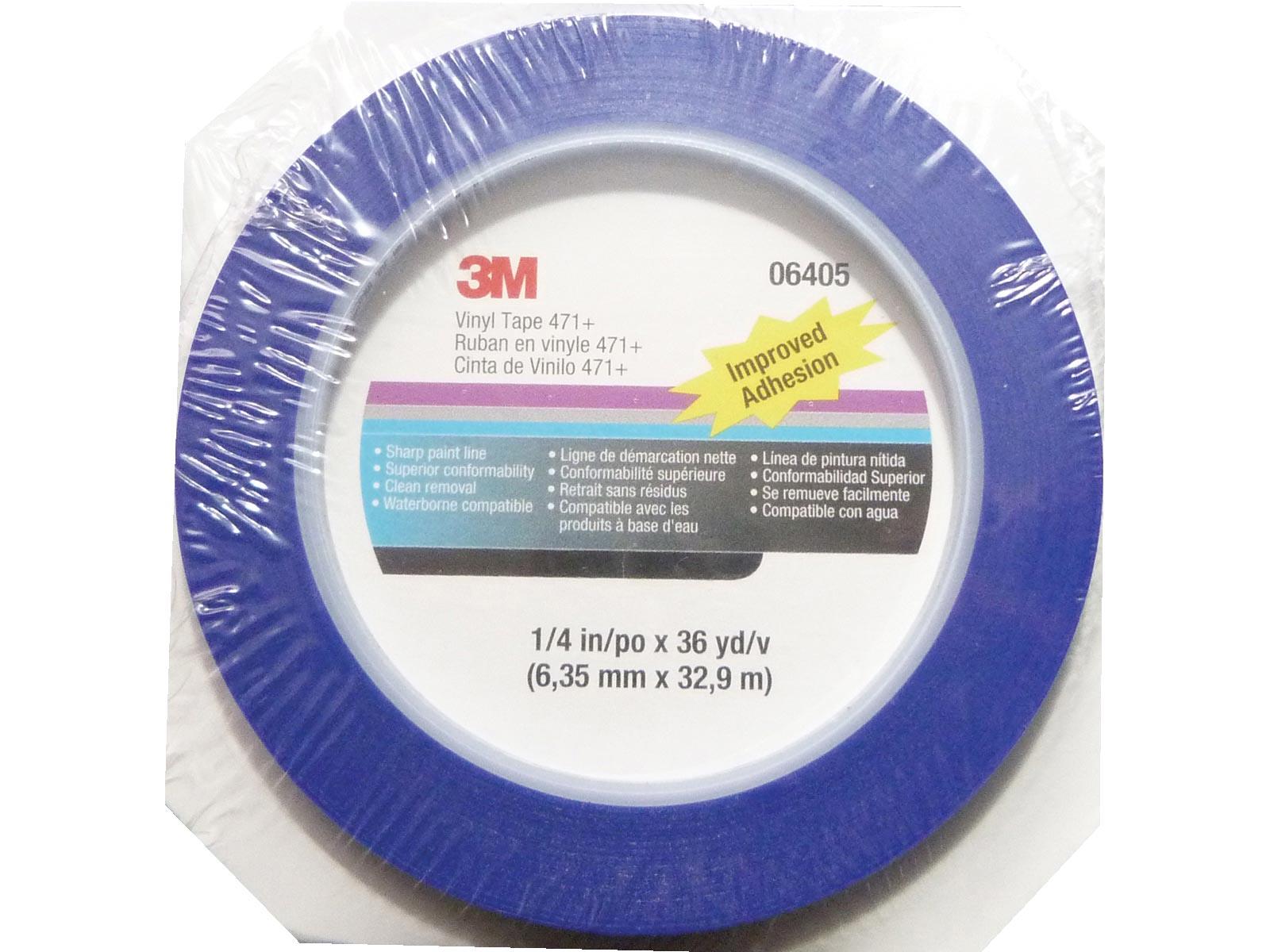 3M 6405 471 Fine Line Masking Tape - 55m x 6mm (180.4'x0.24