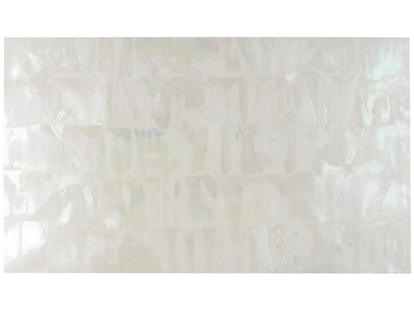 Incudo White Mother of Pearl Laminate Shell Veneer - 240x140x0.15mm