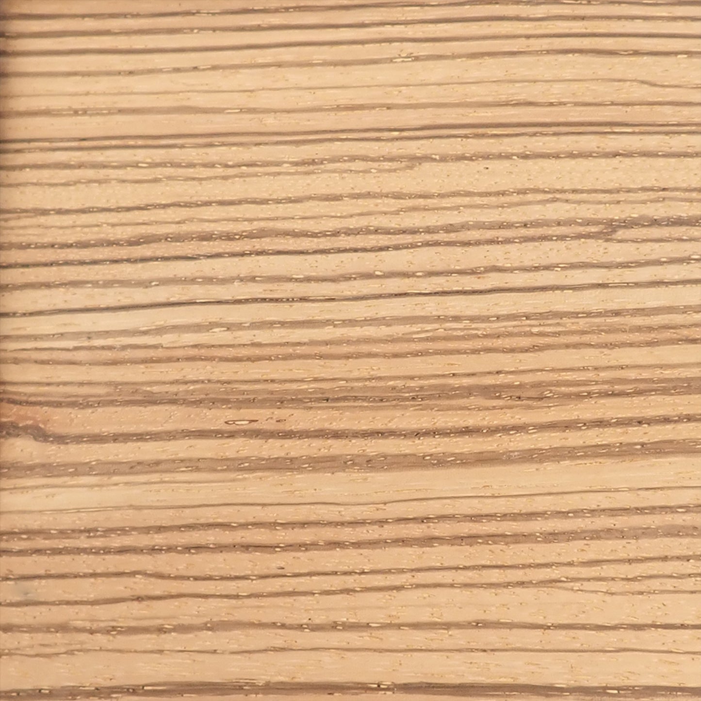 Incudo Quartersawn Zebrano Paper Backed Natural Wood Veneer - 300x200x0.25mm