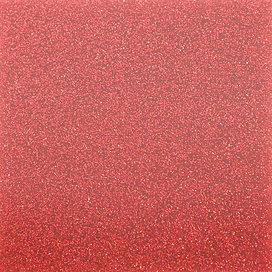 Incudo Red Glitter Acrylic Sheet - 600x400x3mm