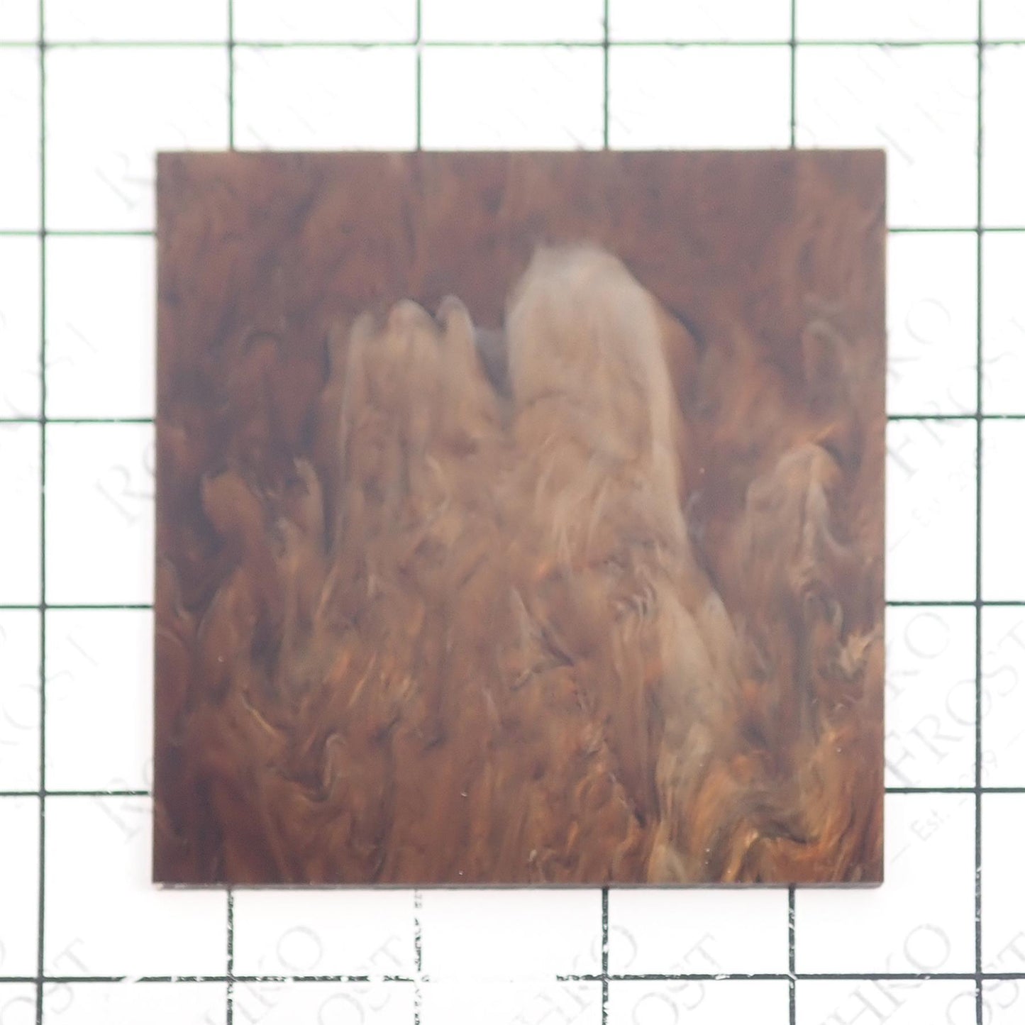 Incudo Tortoiseshell Brown Pearl Acrylic Sheet - 300x200x3mm (11.8x7.87x0.12")
