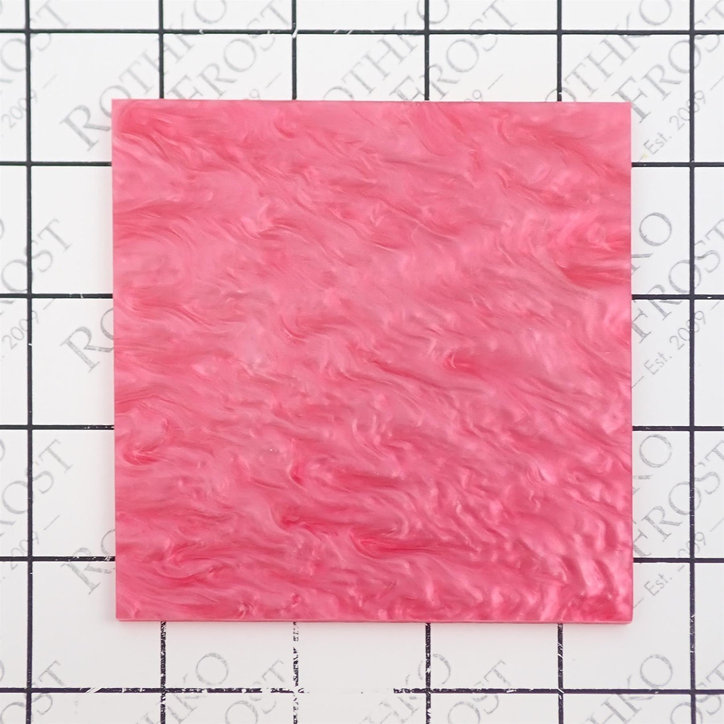 Incudo Pink Pearl Acrylic Sheet - 600x500x3mm