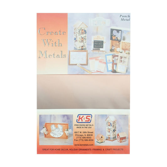 K&S Metals 6525 Copper Punch Metal Sheet (5x7") .016"
