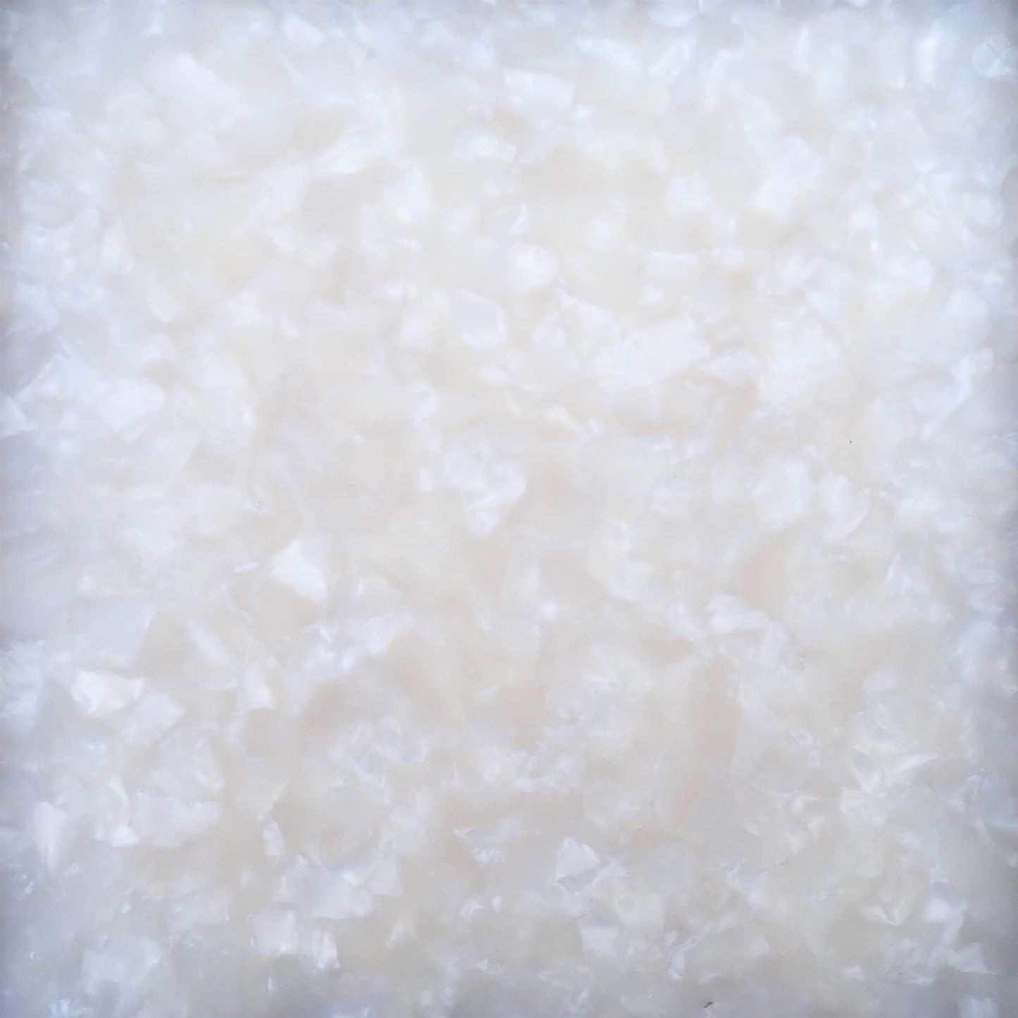 Incudo White Pearloid Cellulose Acetate Block - 165x100x10mm (6.5x3.94x0.39")