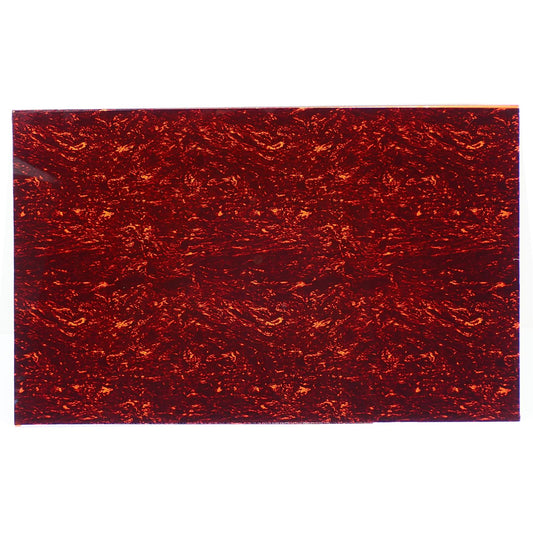 Borderlands Brown Tortoiseshell PVC Sheet - 430x290x2.5mm (16.9x11.42x0.1"), 4-Ply