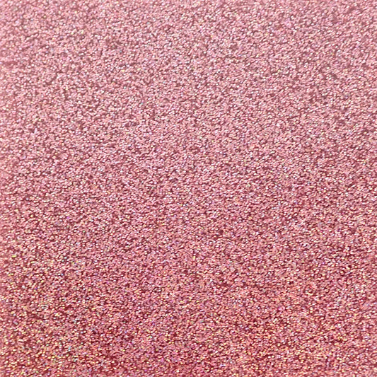 Incudo Golden Pink 2-Sided Holographic Glitter Acrylic Sheet - 400x300x3mm (15.7x11.81x0.12")